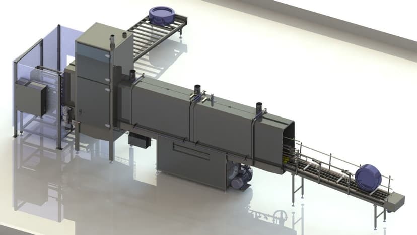 Tyre Washing Machine main view